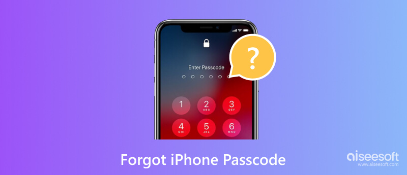Olvidar el código de acceso del iPhone