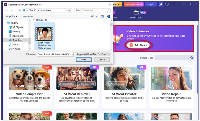 Agregar el archivo de video