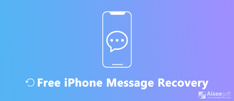 Recuperación gratuita de mensajes de iPhone