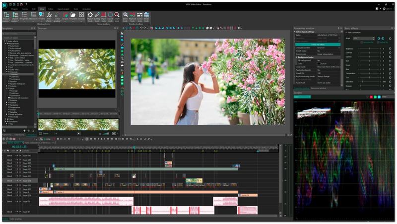Editor de video VSDC