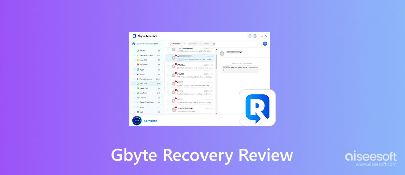 Análisis de Gbyte Recovery