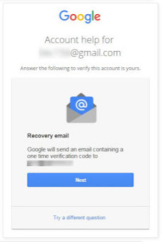 Enviar código a correo electrónico