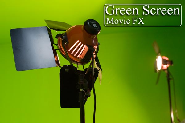 FX de película de pantalla verde