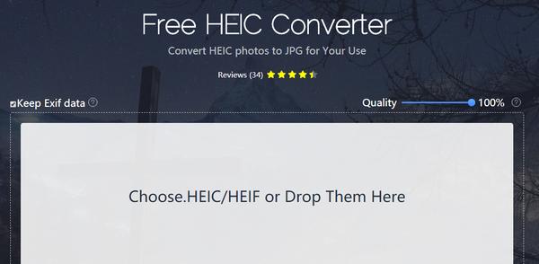 Un potente convertidor HEIC gratuito