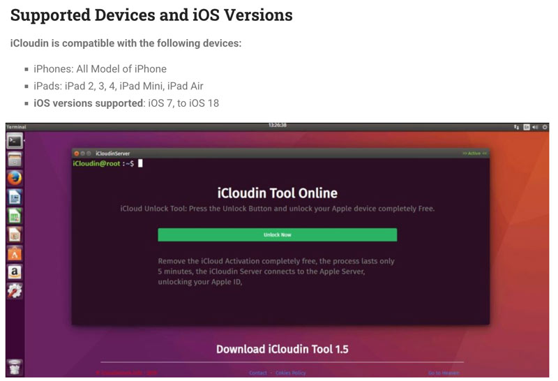 Versiones de iOS compatibles con iCloudin