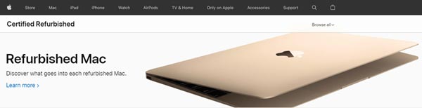 Mac reacondicionado certificado por Apple