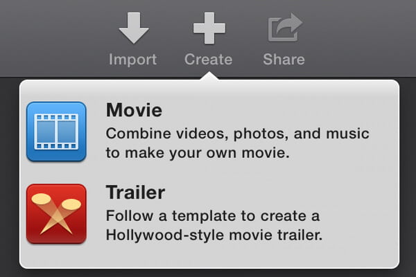 Crear tráileres de iMovie