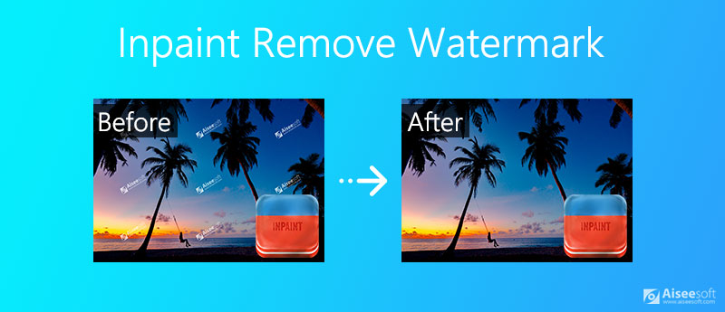 Eliminar la marca de agua con Inpaint