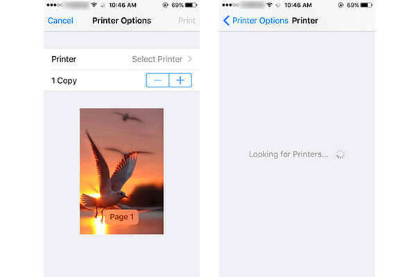 Imprima fotos de iPhone con la impresora de iPhone
