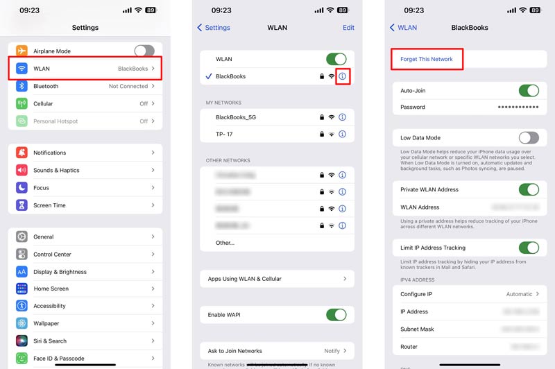 Olvídate de la red Wifi en iPhone