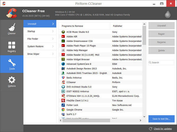 CCleaner Gratis