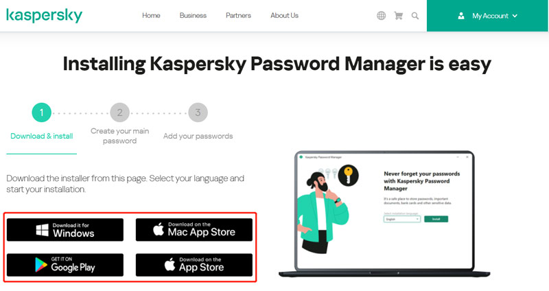 Descargar Kaspersky Password Manager