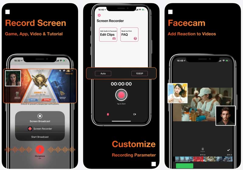Aplicación AZ Screen Recorder