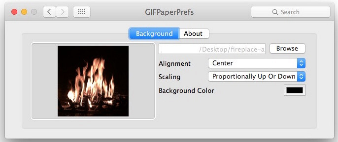 Preferencias de papel GIF