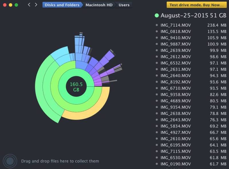 Analizador de disco DaisyDisk Mac