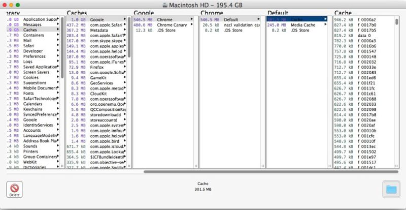 Analizador de espacio en disco OmniDiskSweeper Mac