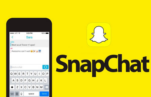 Aplicación de mensajería de Snapchat