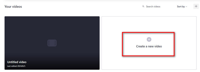 Clipchamp Agregar vídeo