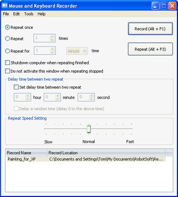 Grabador de teclado y ratón RobotSoft