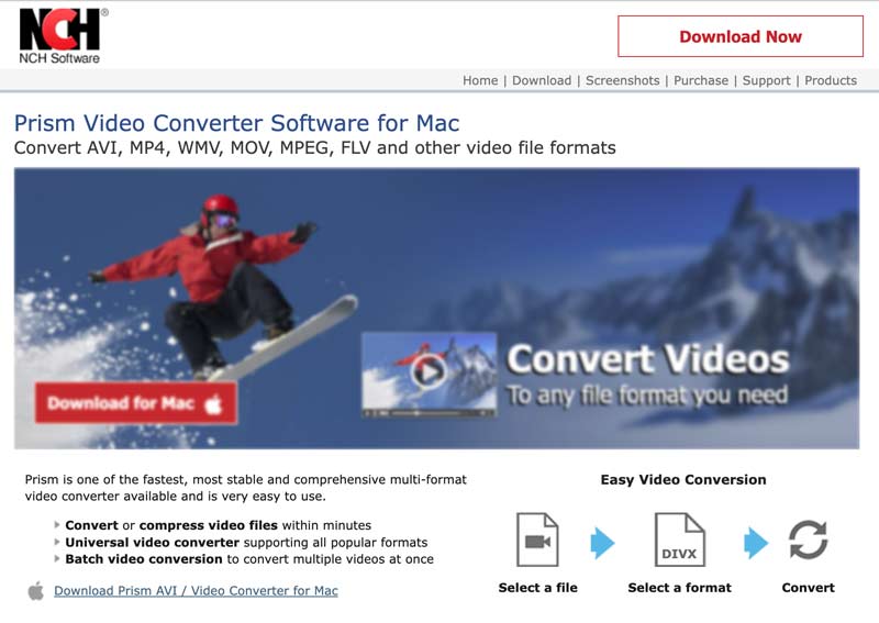 Descargar Prism Video Converter para Mac