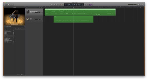 Software de edición de música para Mac - GarageBand