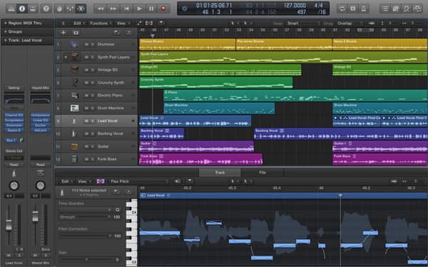 Software de edición de música para Mac - Logic Pro X
