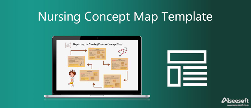 Plantilla de mapa conceptual de enfermería