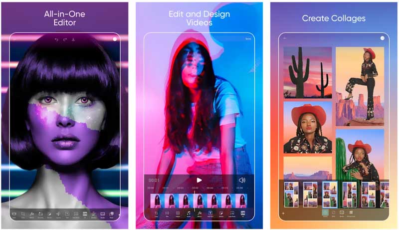 Editor de fotos y videos de Picsart