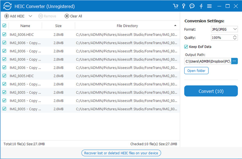 Aiseesoft HEIC Converter