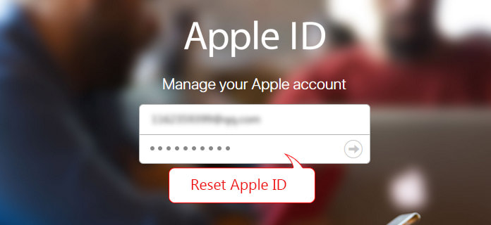 Restablecer ID de Apple