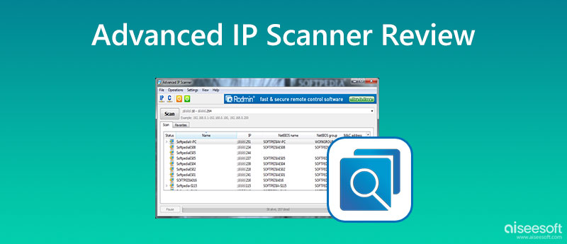 Revise el escáner de IP avanzado