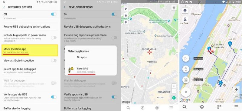 Cómo usar la aplicación GPS falsa