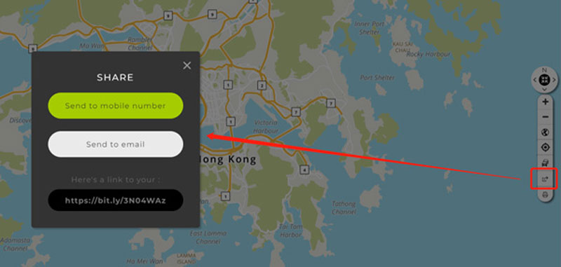 Comparta las indicaciones del mapa de rutas de MapQuest