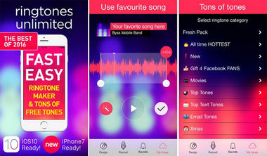 Tonos de llamada para iPhone Creador de tonos de llamada de música gratis