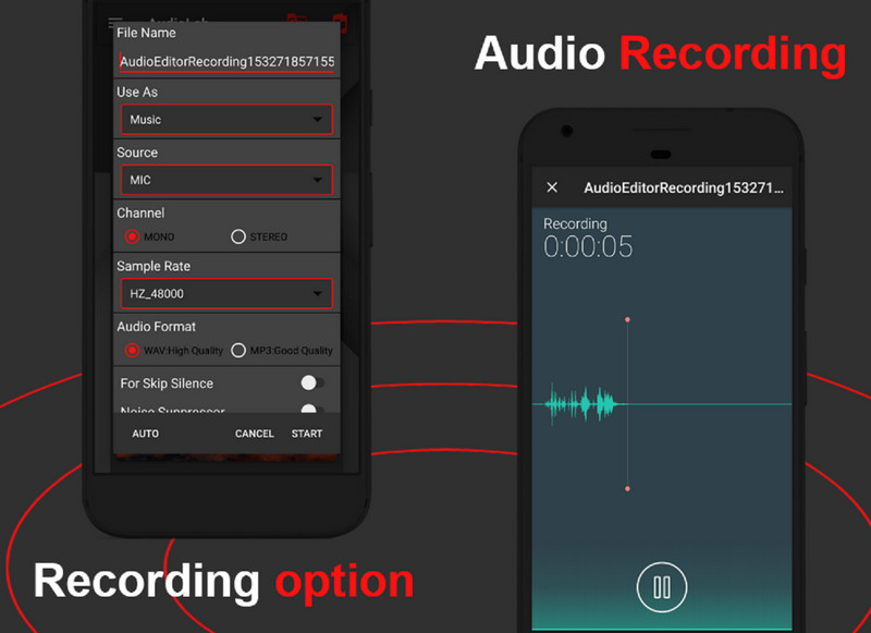 Audio Lab Audio Editor Grabador