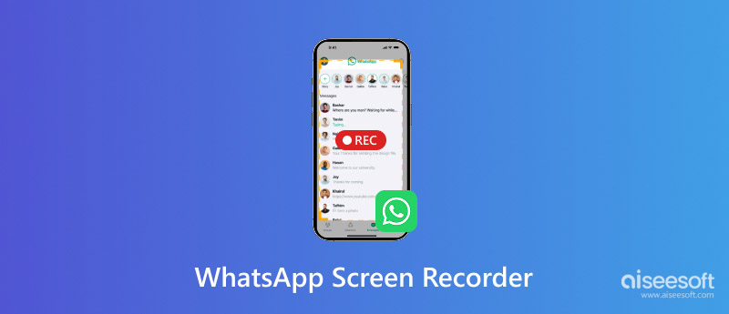 Grabador de pantalla de WhatsApp