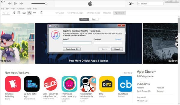 Eliminar aplicaciones de iTunes