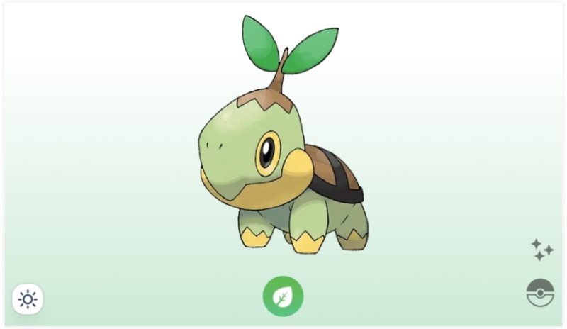 Turtwig Sinnoh Region