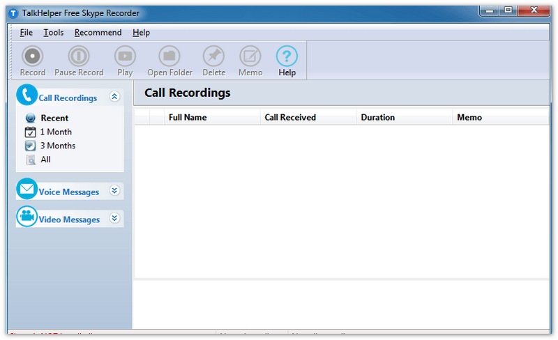 Grabadora de Skype Talkhelper