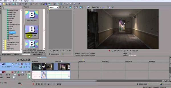 Transiciones gratuitas de Vegas Pro