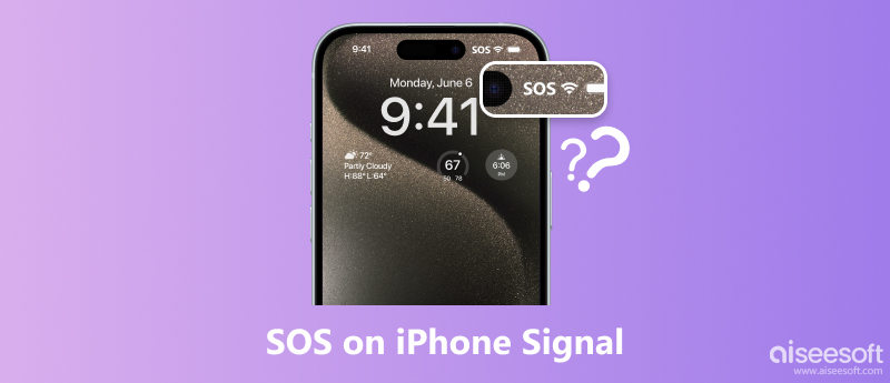 Señal SOS en iPhone