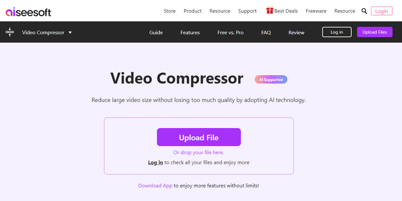 Compresor de video Aiseesoft