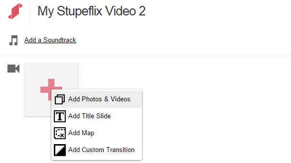 Creador de videos Stupeflix