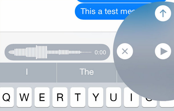 Mensaje de voz de iMessage
