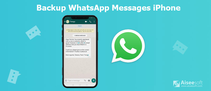 Copia de seguridad de mensajes de WhatsApp iPhone