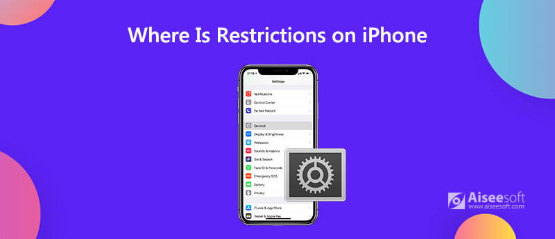 ¿Dónde están las restricciones en el iPhone?