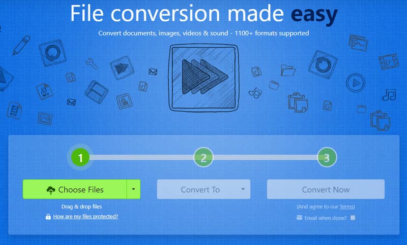 Zamzar WMV to MP4 Converter