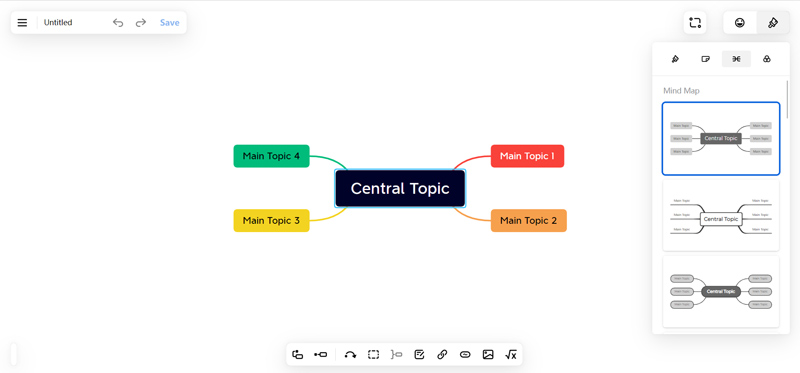 Xmind Web Mapas mentales en línea