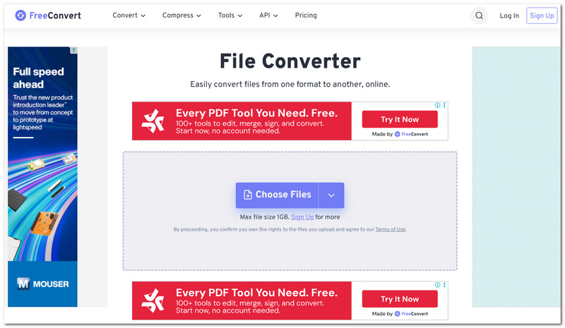 Alternativa al convertidor FreeConvert