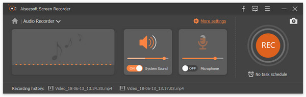 Obtener configuración de audio